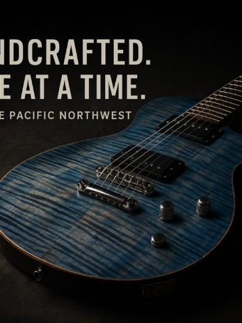 Custom Built Guitar – Hand Crafted in the PNW – Starting at $1000